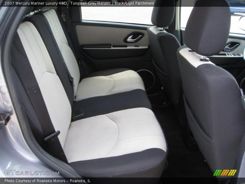Tungsten Grey Metallic / Black/Light Parchment 2007 Mercury Mariner Luxury 4WD