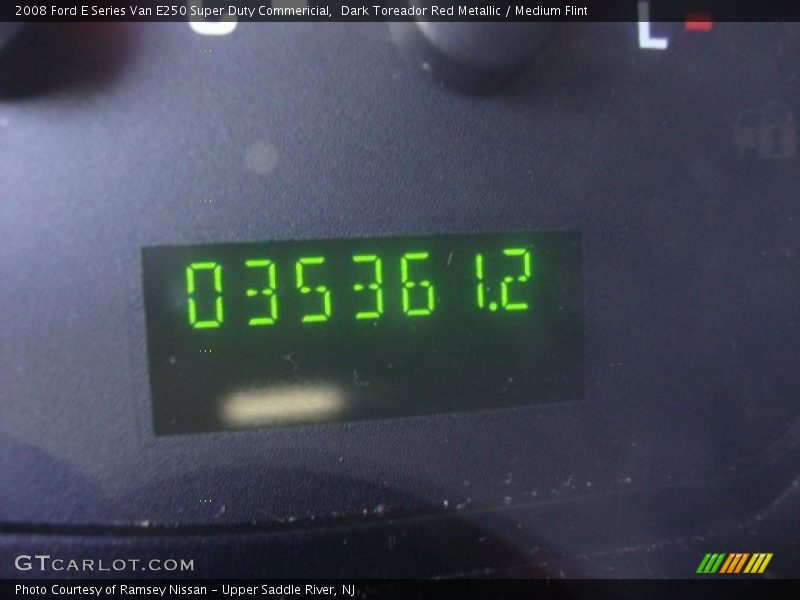 Dark Toreador Red Metallic / Medium Flint 2008 Ford E Series Van E250 Super Duty Commericial