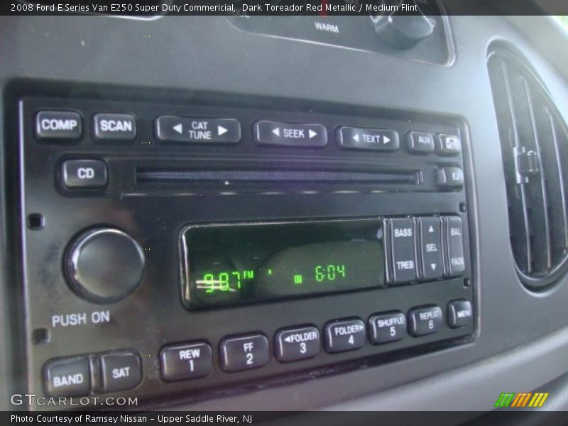 Dark Toreador Red Metallic / Medium Flint 2008 Ford E Series Van E250 Super Duty Commericial