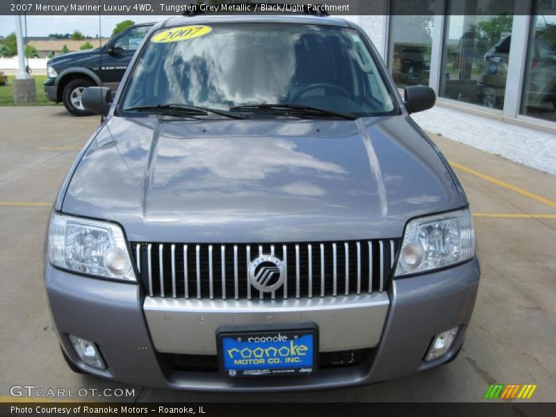 Tungsten Grey Metallic / Black/Light Parchment 2007 Mercury Mariner Luxury 4WD