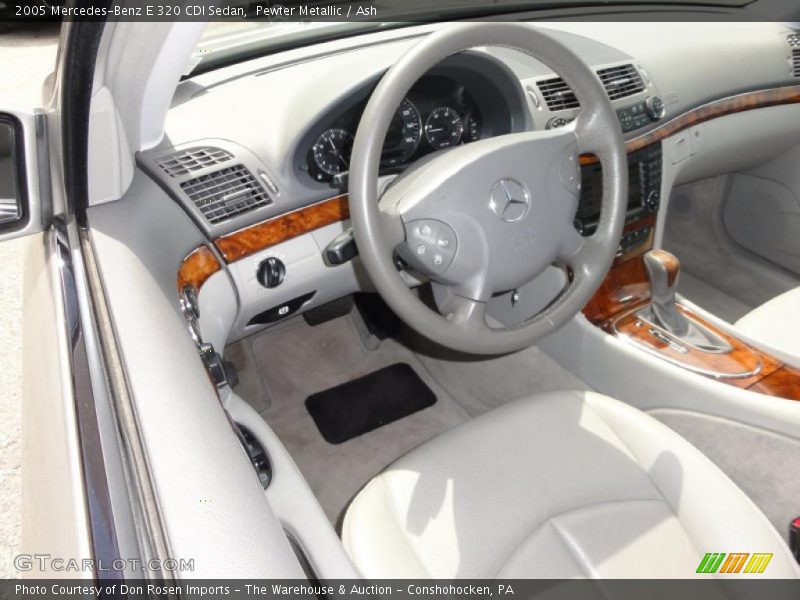  2005 E 320 CDI Sedan Ash Interior