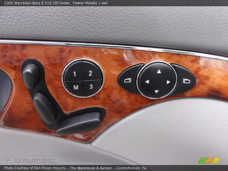 Controls of 2005 E 320 CDI Sedan