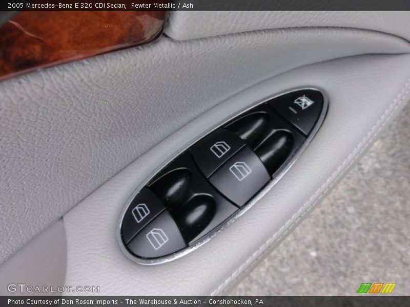 Controls of 2005 E 320 CDI Sedan