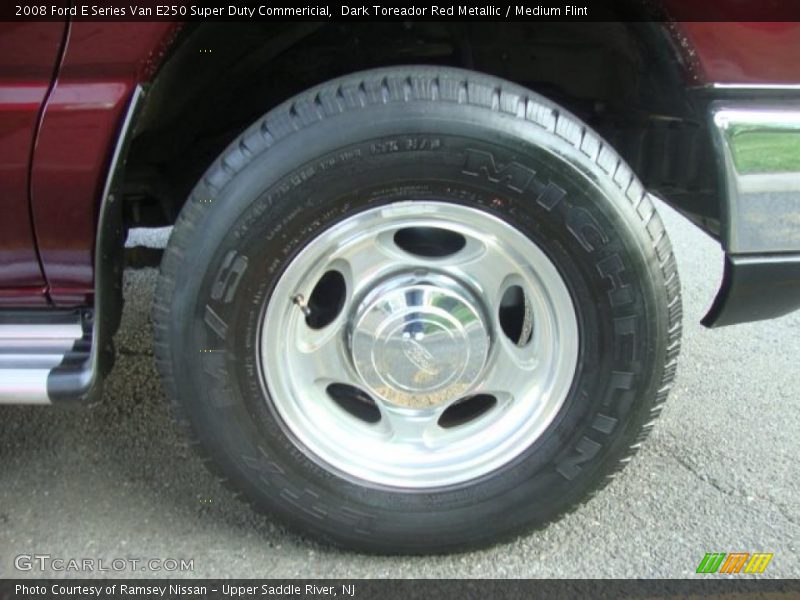 Dark Toreador Red Metallic / Medium Flint 2008 Ford E Series Van E250 Super Duty Commericial