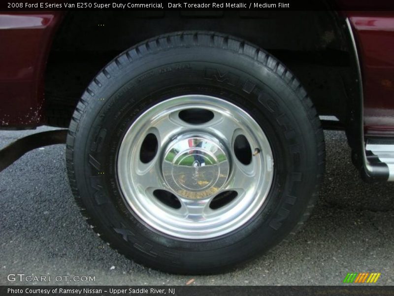 Dark Toreador Red Metallic / Medium Flint 2008 Ford E Series Van E250 Super Duty Commericial