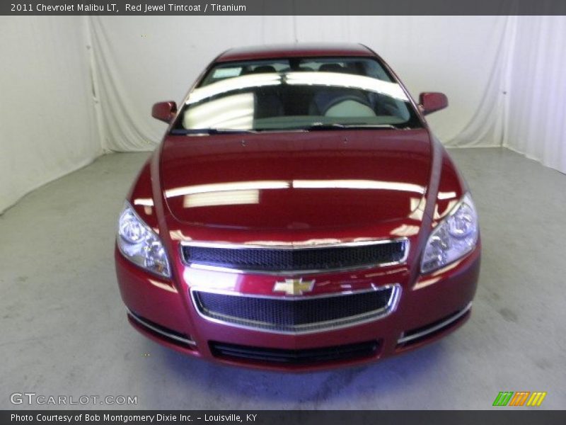 Red Jewel Tintcoat / Titanium 2011 Chevrolet Malibu LT