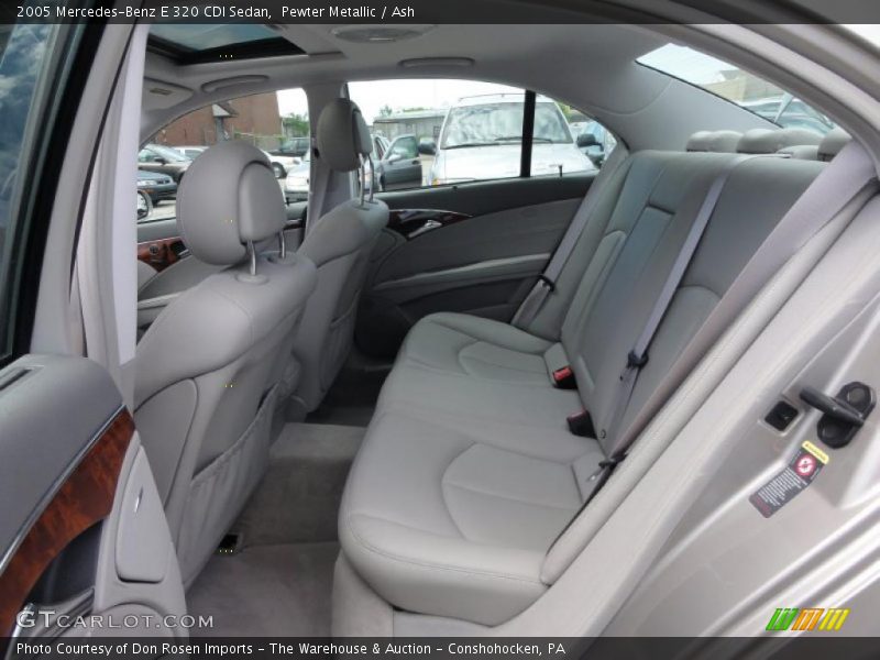  2005 E 320 CDI Sedan Ash Interior