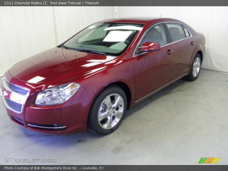 Red Jewel Tintcoat / Titanium 2011 Chevrolet Malibu LT