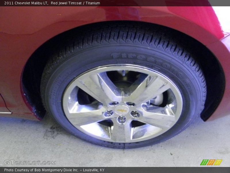 Red Jewel Tintcoat / Titanium 2011 Chevrolet Malibu LT