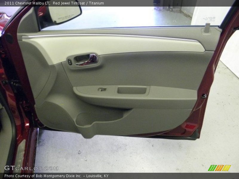 Red Jewel Tintcoat / Titanium 2011 Chevrolet Malibu LT
