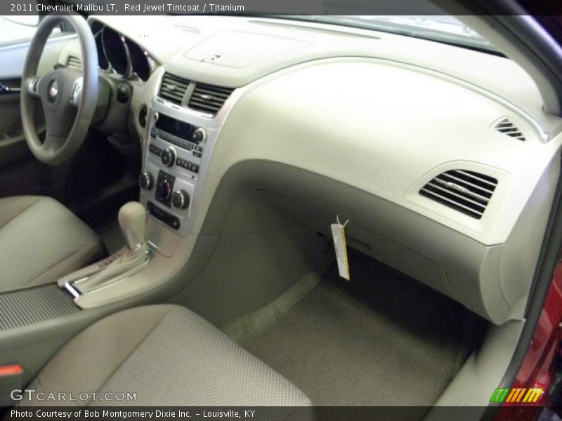 Red Jewel Tintcoat / Titanium 2011 Chevrolet Malibu LT