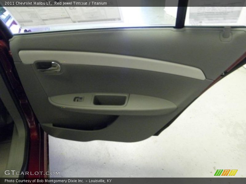 Red Jewel Tintcoat / Titanium 2011 Chevrolet Malibu LT