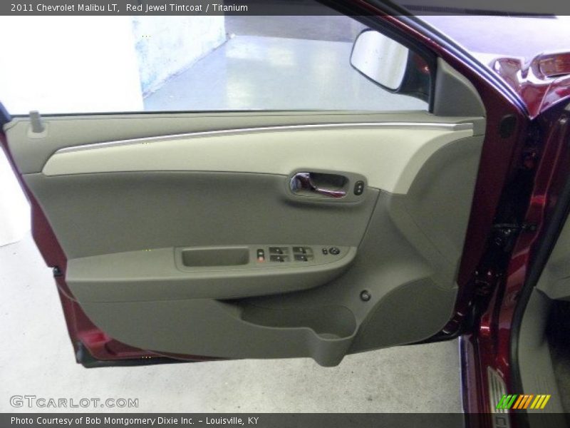 Red Jewel Tintcoat / Titanium 2011 Chevrolet Malibu LT