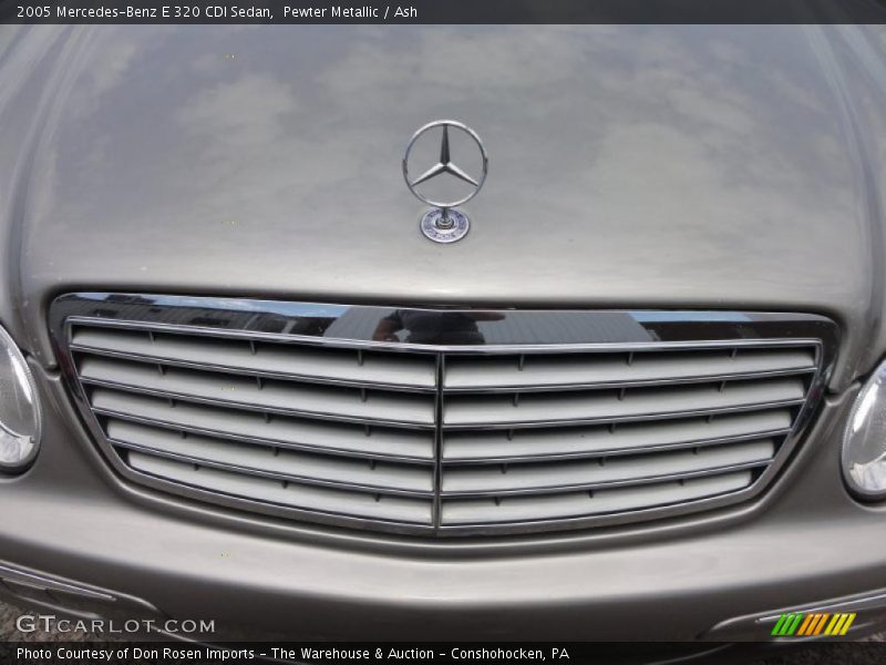 Pewter Metallic / Ash 2005 Mercedes-Benz E 320 CDI Sedan