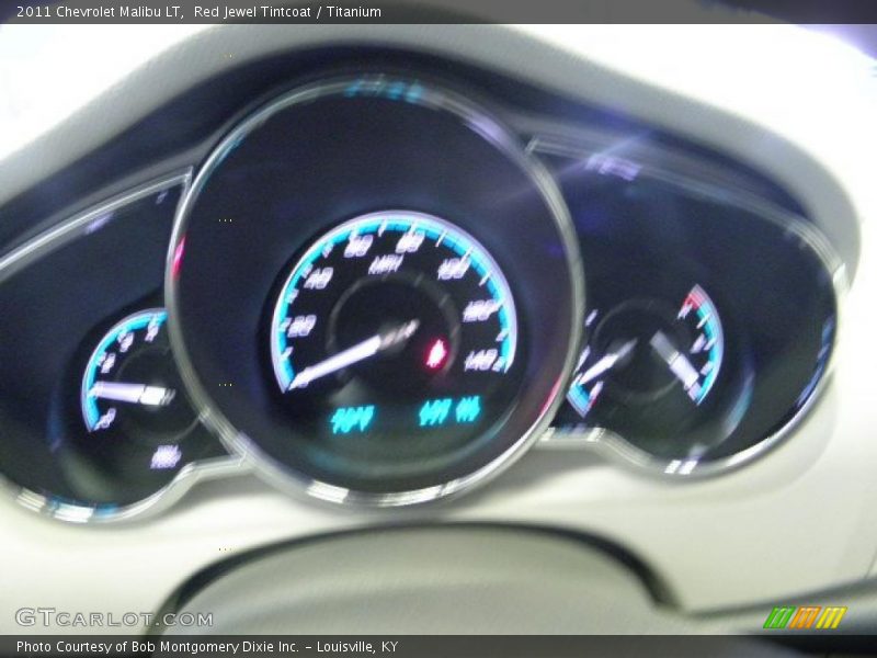 Red Jewel Tintcoat / Titanium 2011 Chevrolet Malibu LT