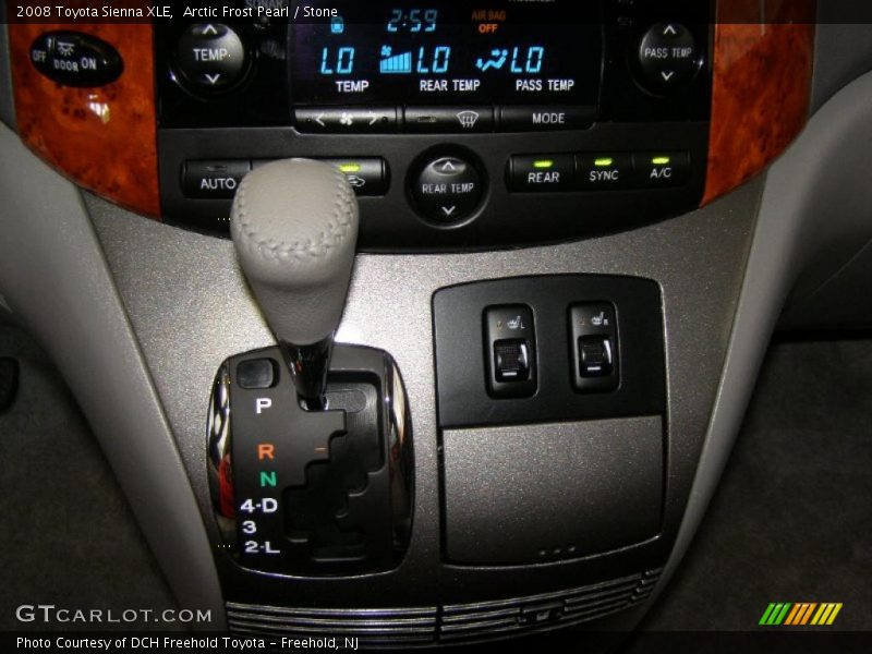 Arctic Frost Pearl / Stone 2008 Toyota Sienna XLE