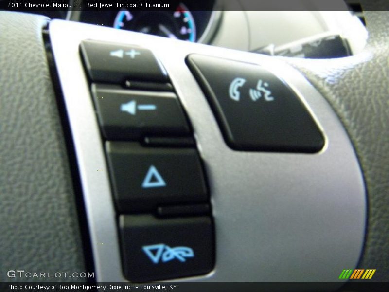 Red Jewel Tintcoat / Titanium 2011 Chevrolet Malibu LT