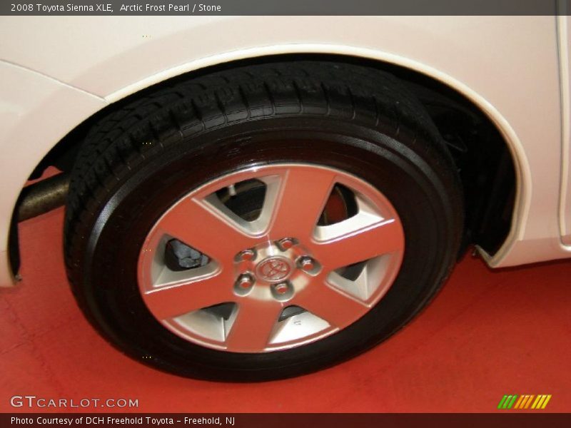 Arctic Frost Pearl / Stone 2008 Toyota Sienna XLE