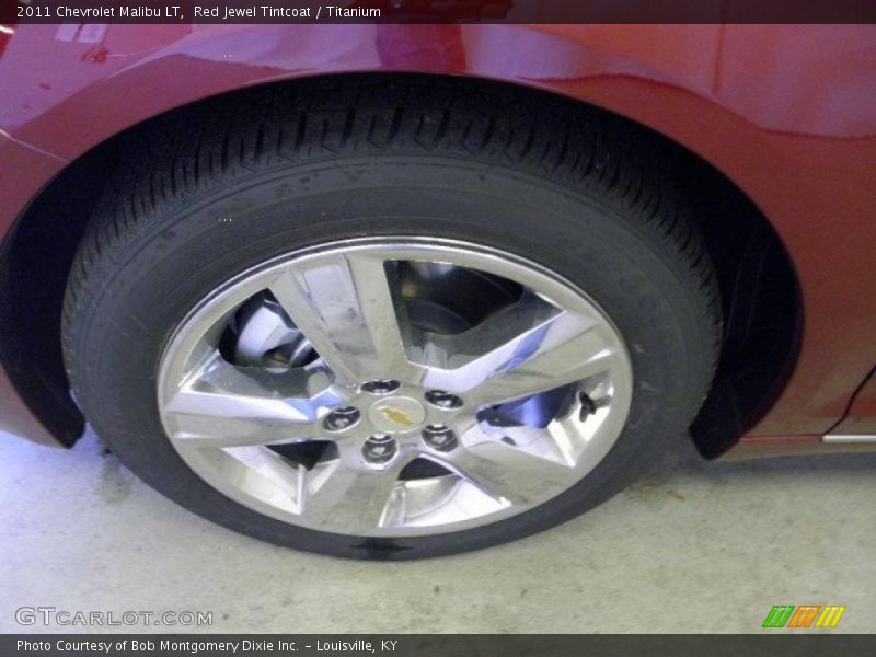 Red Jewel Tintcoat / Titanium 2011 Chevrolet Malibu LT
