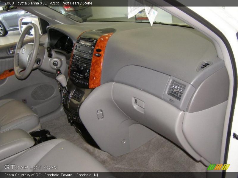 Arctic Frost Pearl / Stone 2008 Toyota Sienna XLE