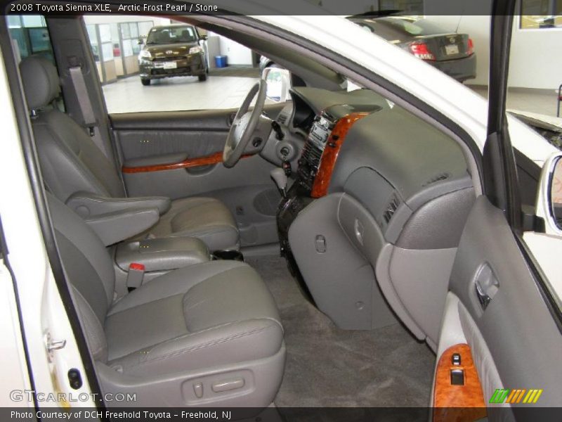 Arctic Frost Pearl / Stone 2008 Toyota Sienna XLE