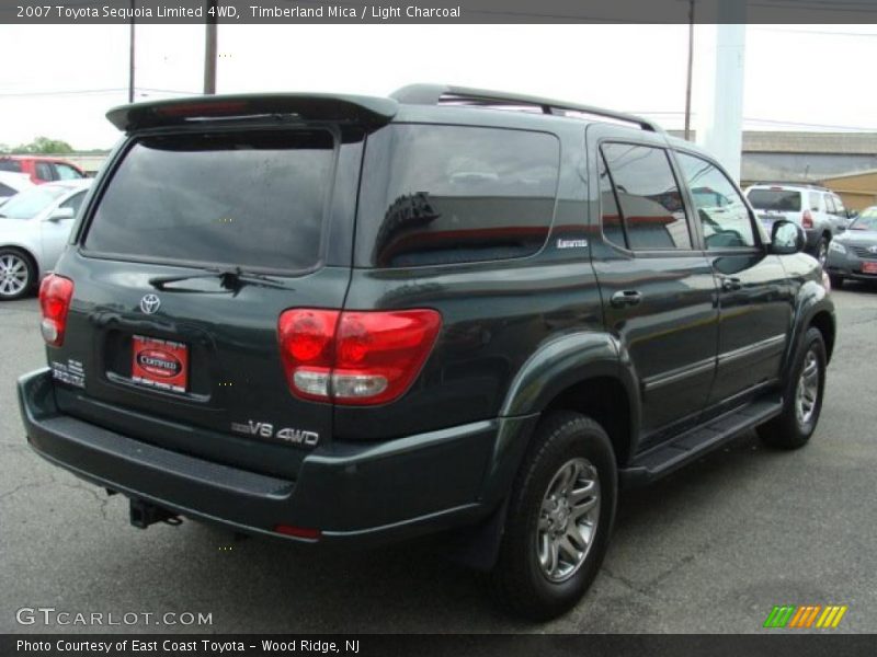 Timberland Mica / Light Charcoal 2007 Toyota Sequoia Limited 4WD