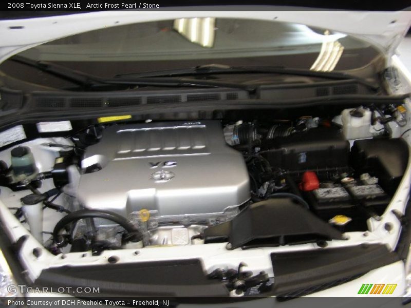 Arctic Frost Pearl / Stone 2008 Toyota Sienna XLE