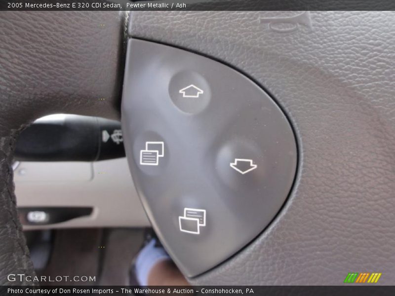 Controls of 2005 E 320 CDI Sedan