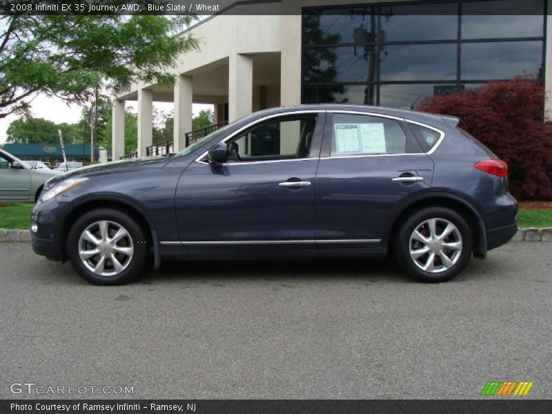 Blue Slate / Wheat 2008 Infiniti EX 35 Journey AWD