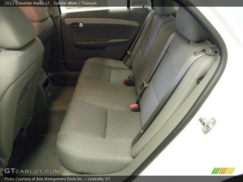 Summit White / Titanium 2011 Chevrolet Malibu LT