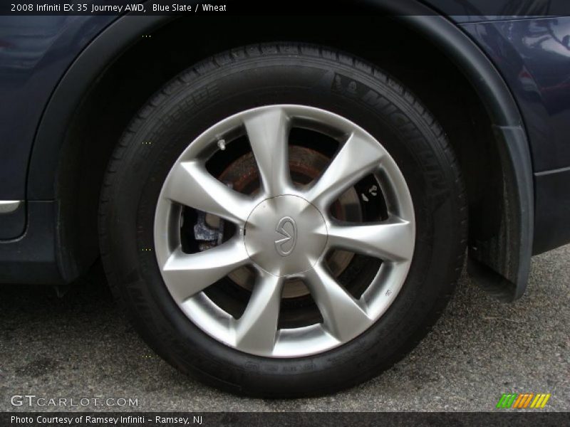 Blue Slate / Wheat 2008 Infiniti EX 35 Journey AWD
