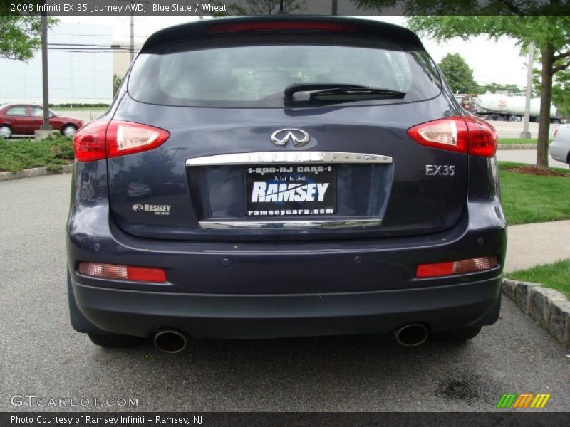 Blue Slate / Wheat 2008 Infiniti EX 35 Journey AWD