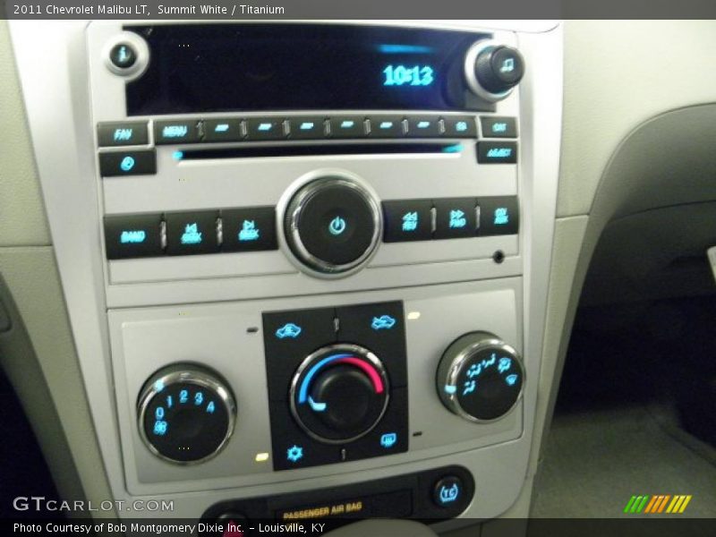 Summit White / Titanium 2011 Chevrolet Malibu LT