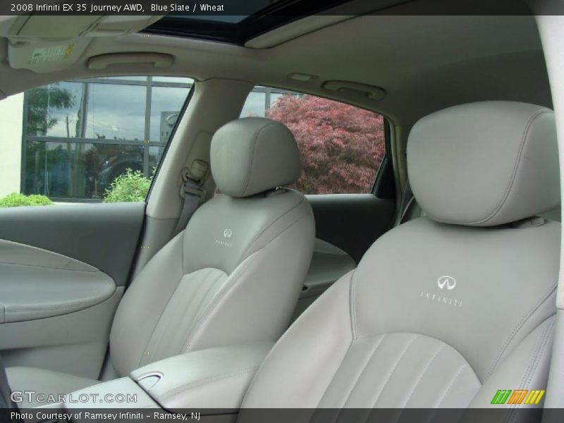 Blue Slate / Wheat 2008 Infiniti EX 35 Journey AWD