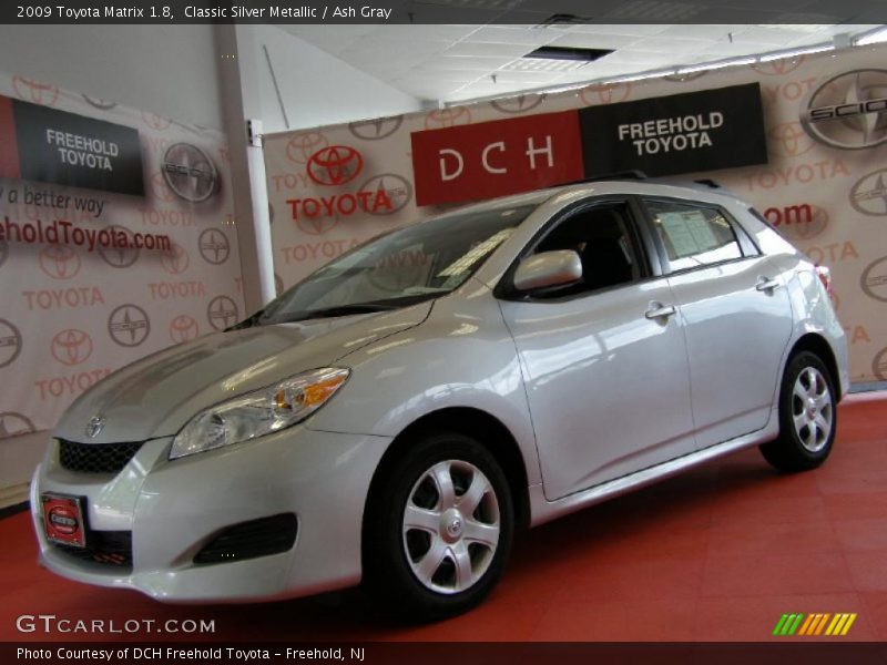 Classic Silver Metallic / Ash Gray 2009 Toyota Matrix 1.8
