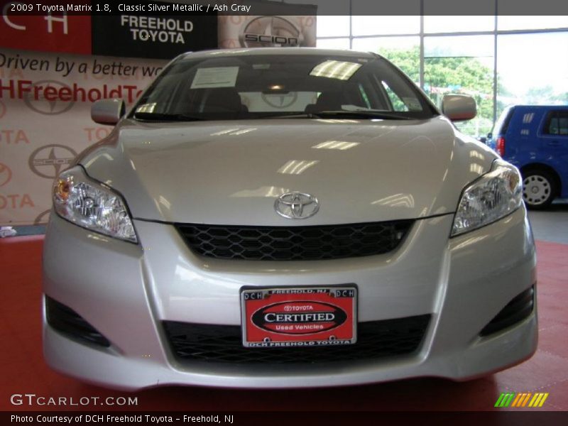 Classic Silver Metallic / Ash Gray 2009 Toyota Matrix 1.8