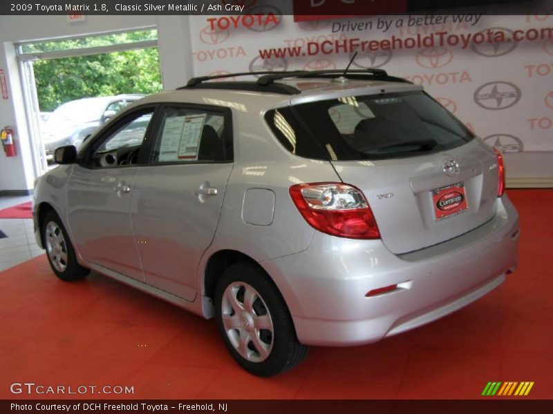 Classic Silver Metallic / Ash Gray 2009 Toyota Matrix 1.8