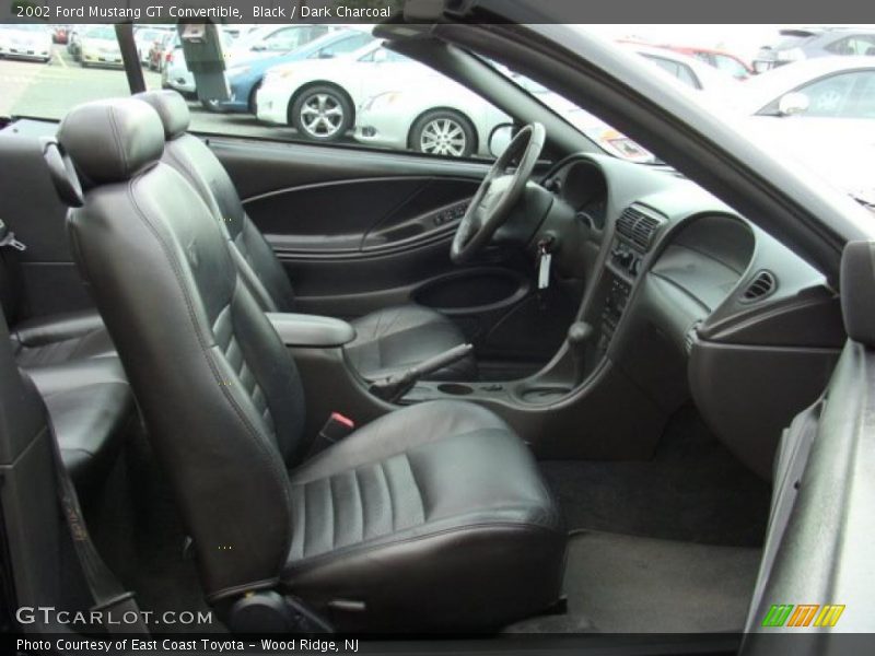 Black / Dark Charcoal 2002 Ford Mustang GT Convertible