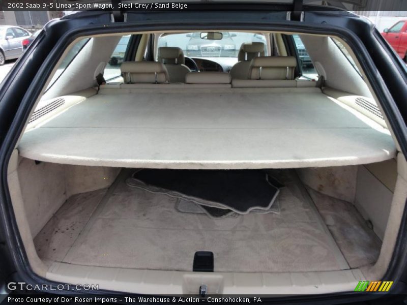  2002 9-5 Linear Sport Wagon Trunk