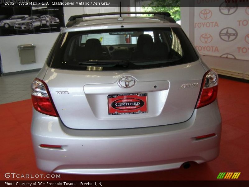 Classic Silver Metallic / Ash Gray 2009 Toyota Matrix 1.8