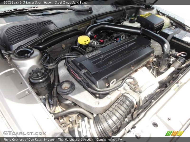  2002 9-5 Linear Sport Wagon Engine - 2.3 Liter Turbocharged DOHC 16-Valve 4 Cylinder