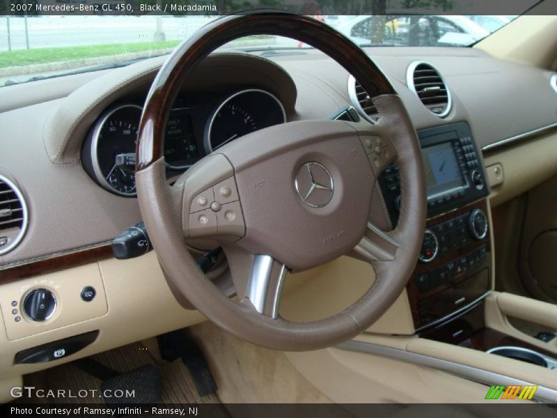 Black / Macadamia 2007 Mercedes-Benz GL 450