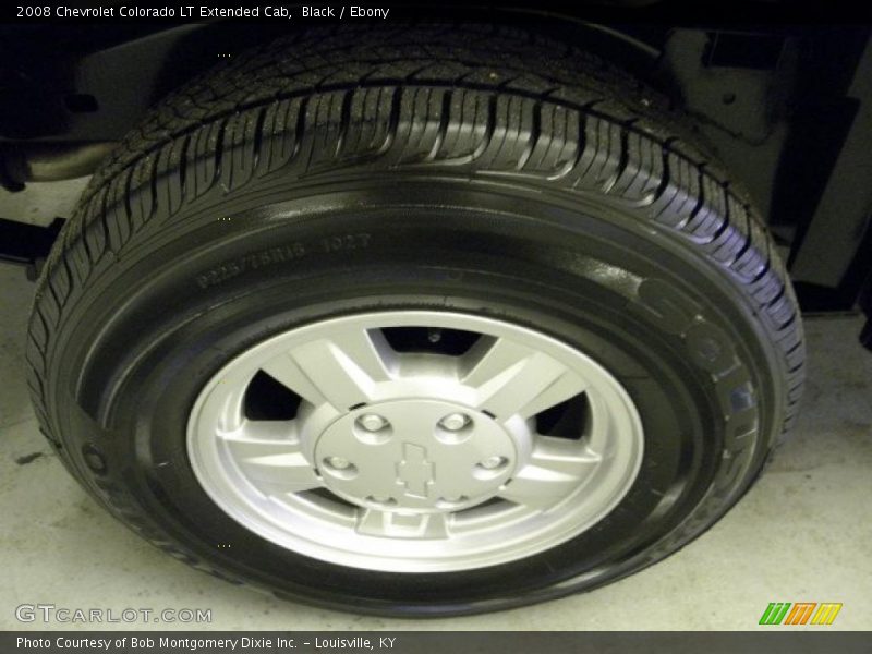 Black / Ebony 2008 Chevrolet Colorado LT Extended Cab