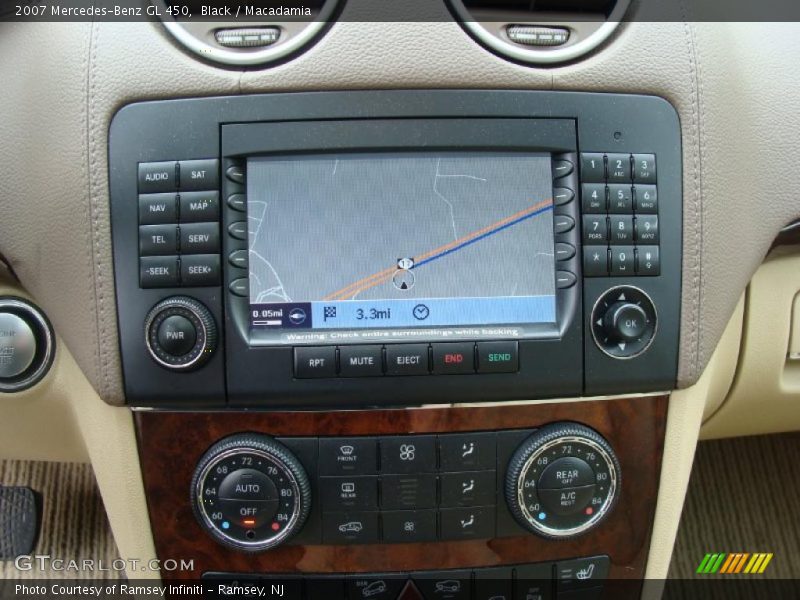 Black / Macadamia 2007 Mercedes-Benz GL 450