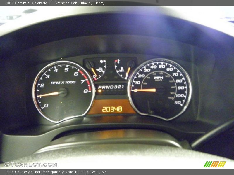Black / Ebony 2008 Chevrolet Colorado LT Extended Cab