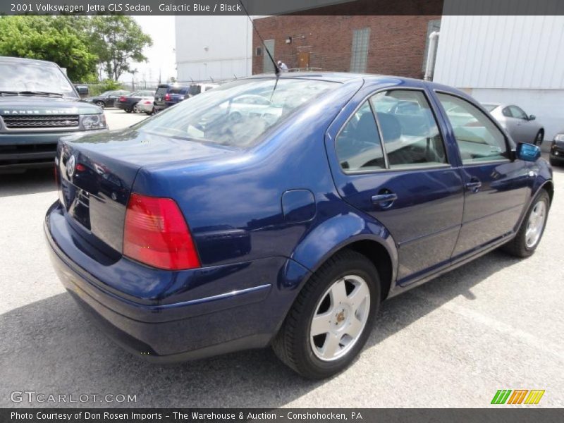 Galactic Blue / Black 2001 Volkswagen Jetta GLS Sedan