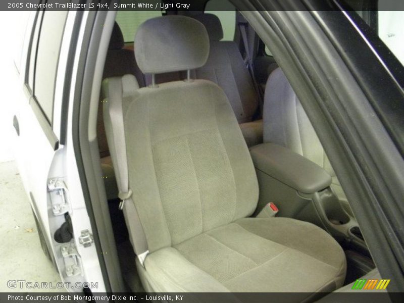 Summit White / Light Gray 2005 Chevrolet TrailBlazer LS 4x4