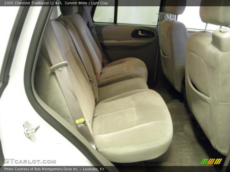 Summit White / Light Gray 2005 Chevrolet TrailBlazer LS 4x4