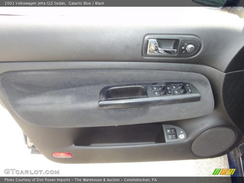 Galactic Blue / Black 2001 Volkswagen Jetta GLS Sedan