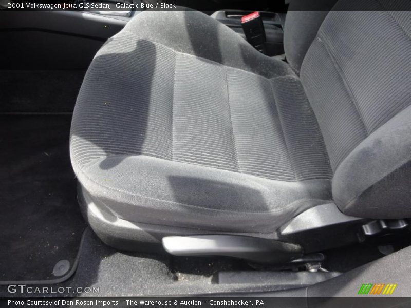 Galactic Blue / Black 2001 Volkswagen Jetta GLS Sedan
